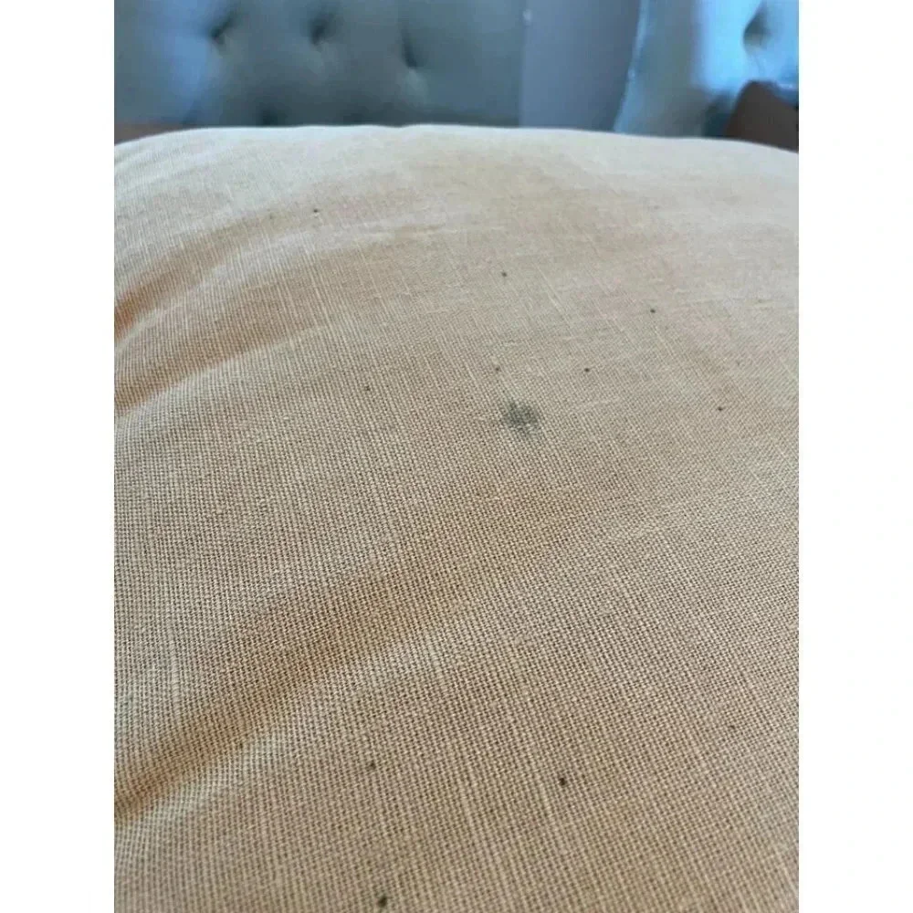 Large Neutral Dual-Tone Throw Pillow